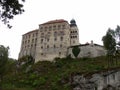 Castle in Pieskowa Rockin Poland Royalty Free Stock Photo